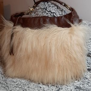 Foley + Corinna Mongolian fur purse